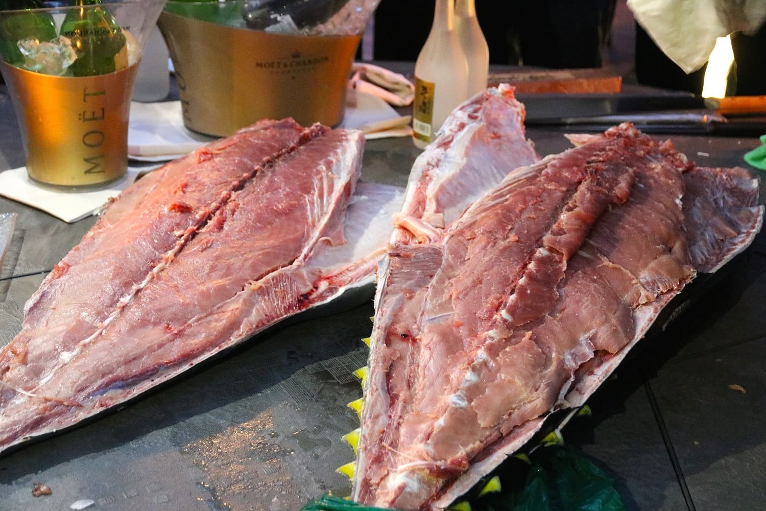 Roberto Okabe's tuna at Finger's Garden in Milan